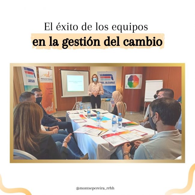 El éxito de los equipos en la gestión del cambio copia